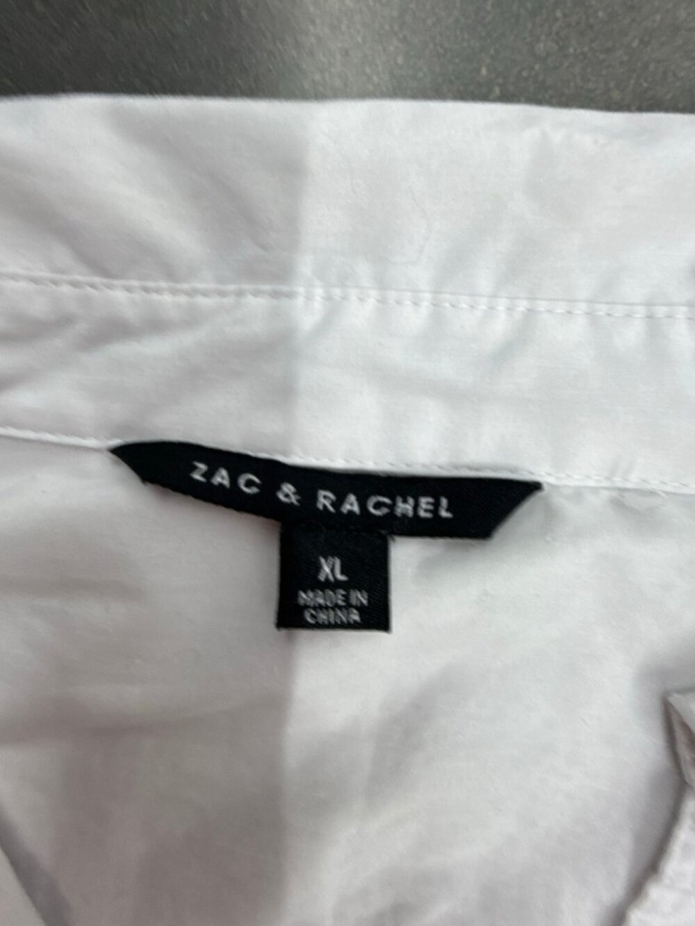 ZAC & RACHEL Button Up Embellished Rodeo Queen XL White Rhinestone - Picture 8 of 8